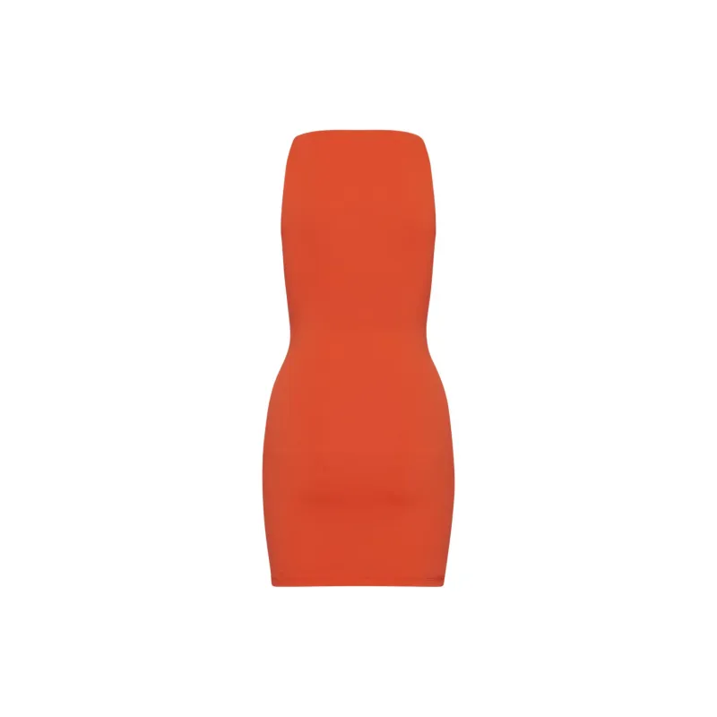 ARITZIA Contour Contour Svelte Dress Sleeveless Dress Women's Hot Cheeky Red/Hot Blush Red Lips-1