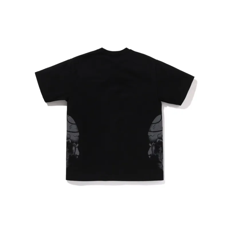 Bape Japanese Tattoo Side Big Ape Head Tee-1