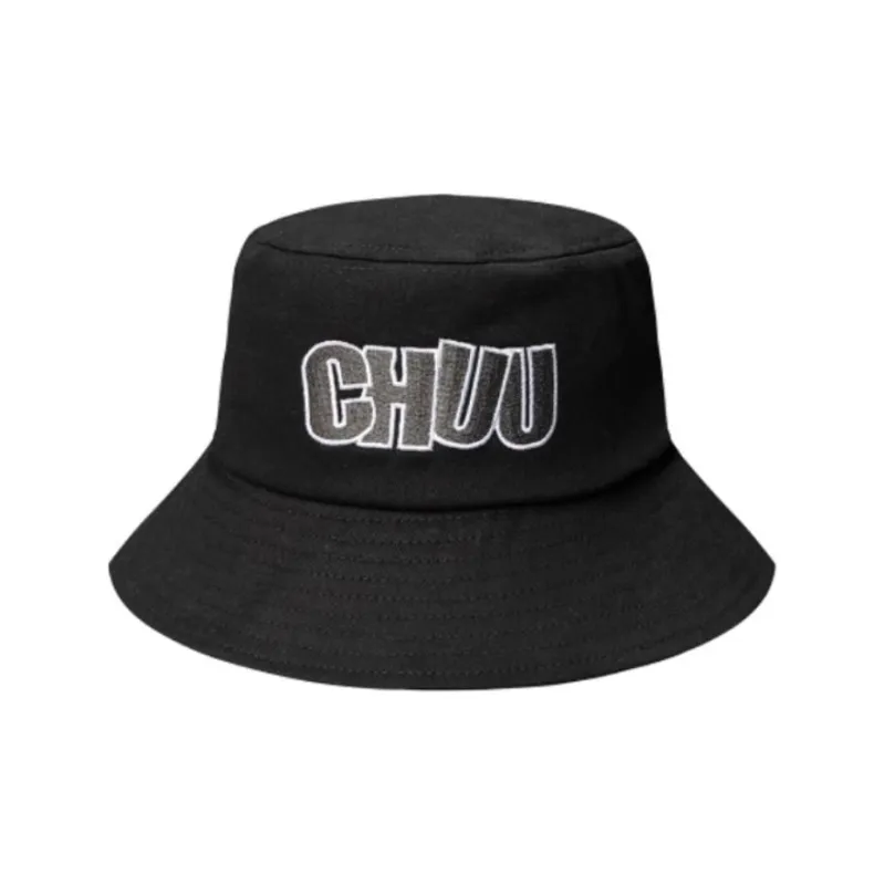 CHUU Cotton Bucket Hats Women's Black-0