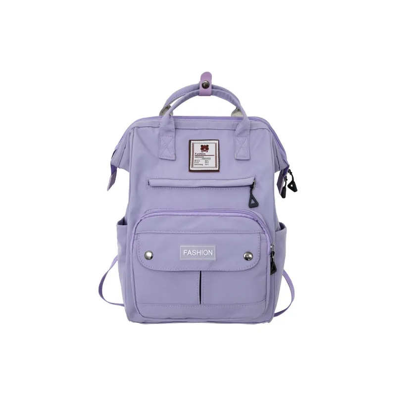 Barang Bear Nylon Backpack Unisex Multicolor-4