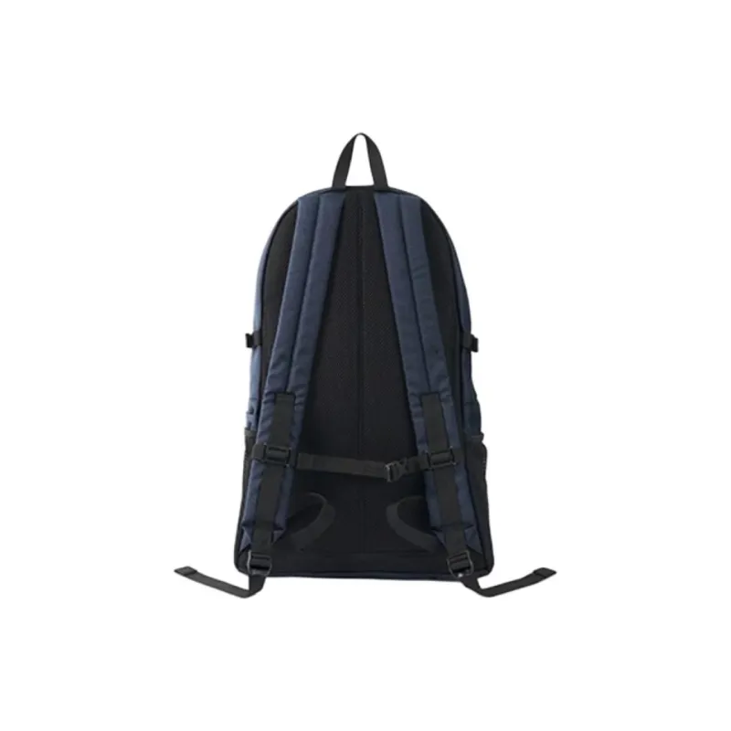 MUJI Polyester Backpack Large Size Unisex Navy Blue/Black/Smoky Green-2