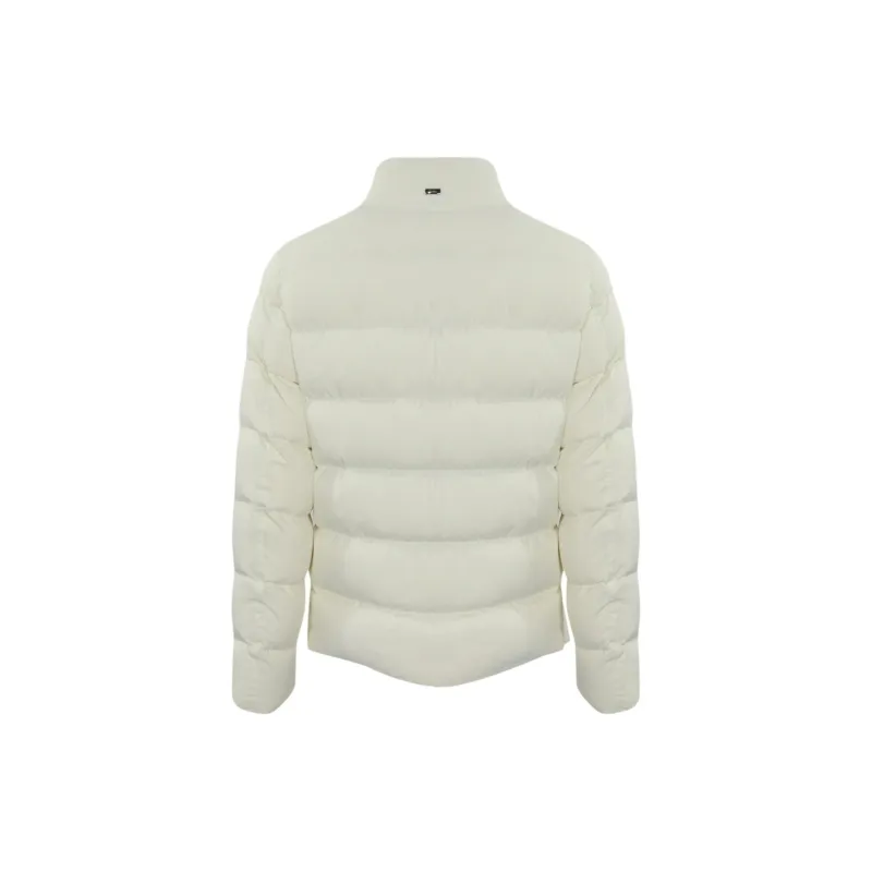 HERNO High Neck Zip Up Padded Coat-1