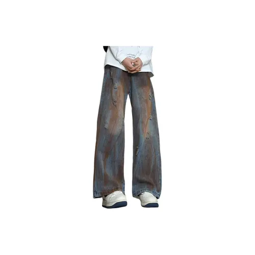 SOCKKEY Jeans Unisex Yellow Mud