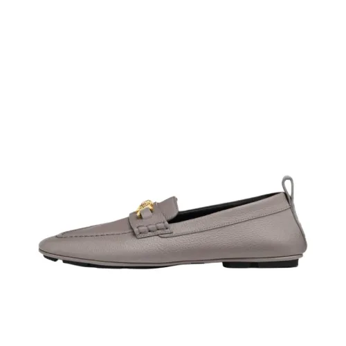 VERSACE Medusa '95 Villa Loafers Men's Gray