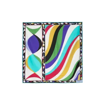EMILIO PUCCI Silk Silk Scarves Women's White