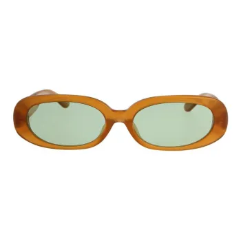 Linda Farrow X Rowen Rose Cara Oval Frame Sunglasses
