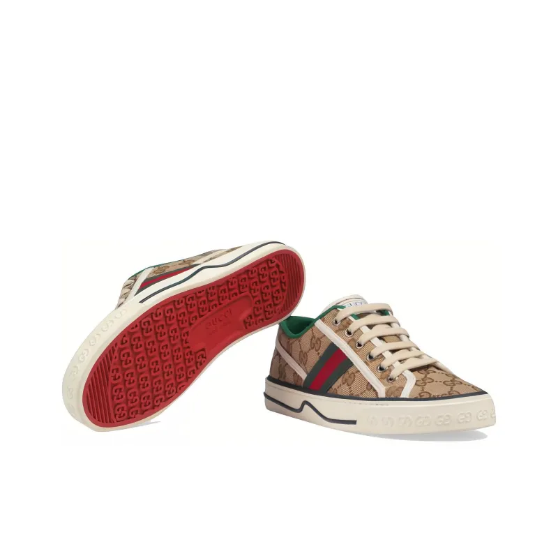 GUCCI Women's Tennis 1977 'Beige Ebony' Women's-4