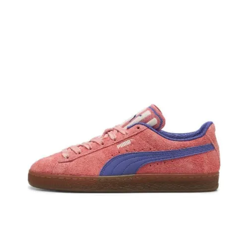 PUMA Suede Skateboard Shoes Unisex Low-Top Pink