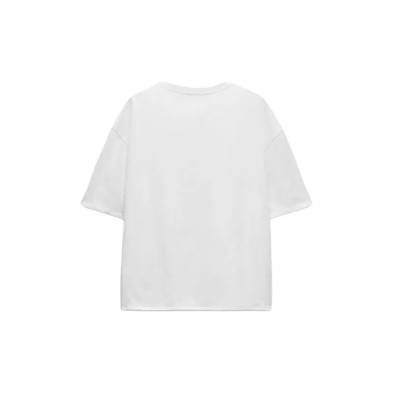 ZARA T Shirts Women's White-1