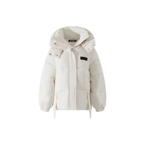 CPAURA Puffer Jackets Women's Off White