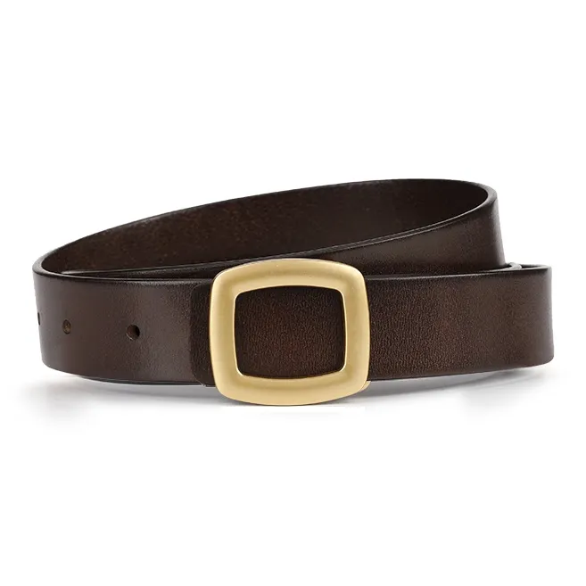 MILLIE'S Belt With Skirt Jeans And Decoration Cow Leather Leather Belts Unisex Multiple Colors Width 2.8cm-1