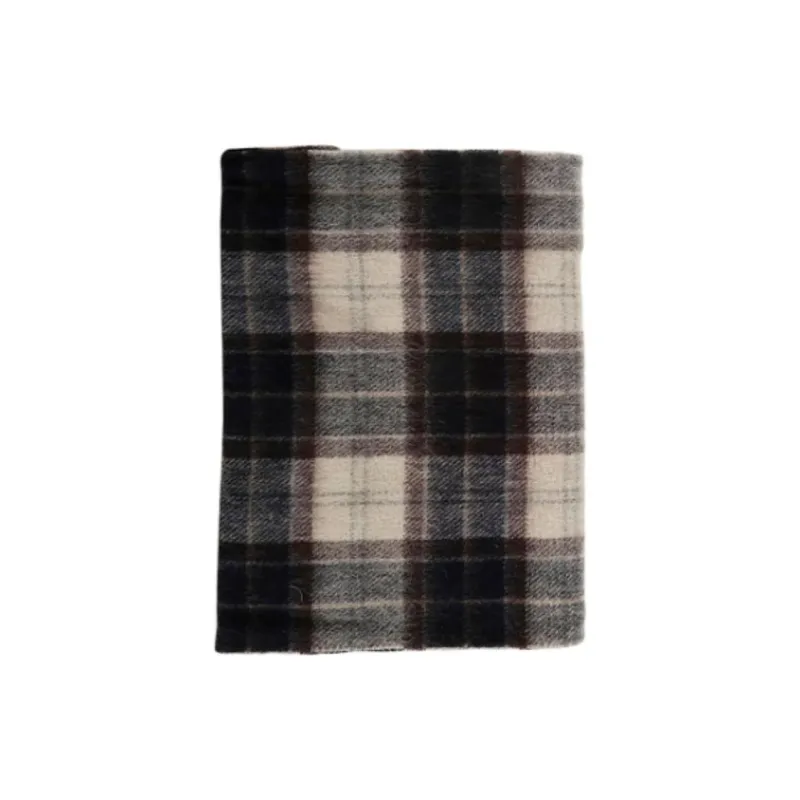 BARBOUR Tartan Scarf & Glove Knitted Set-1