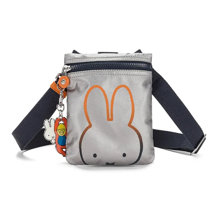Kipling Polyamide Crossbody Bag, Shoulder Bag Regular Unisex Silver Base Gradient-0