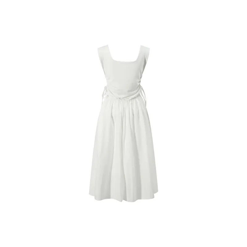Incolore Short Sleeved Dresses Women's White-1