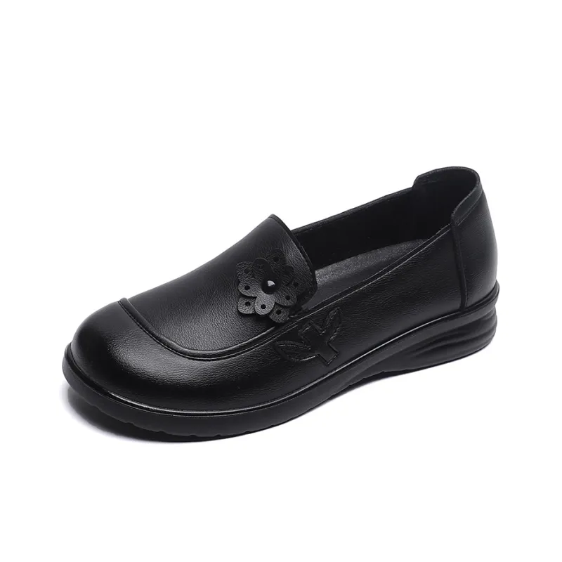Warrior Slip on Shoes Loafers Women's Black-2