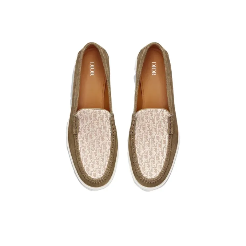 DIOR Granville Loafer Brown Suede-3