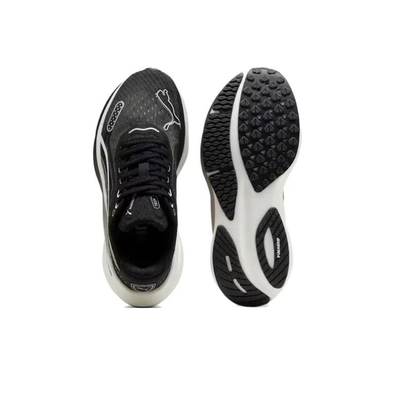 PUMA Slip Resistant Low Top Casual Running Shoes Women's Black-3