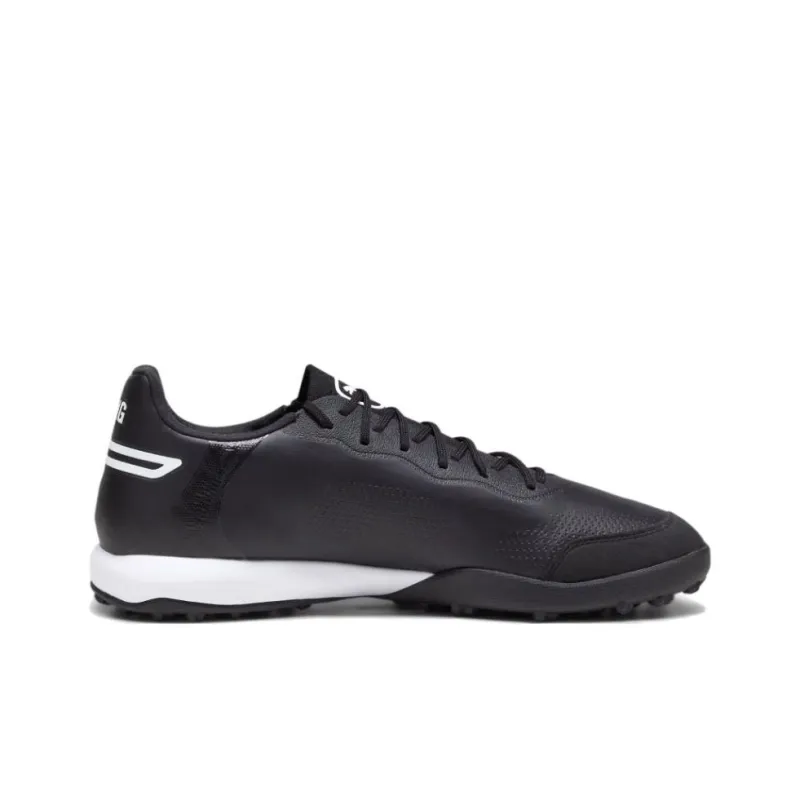 PUMA King Pro Anti Slip Wear Resistant Soccer Shoes Unisex Black White-1