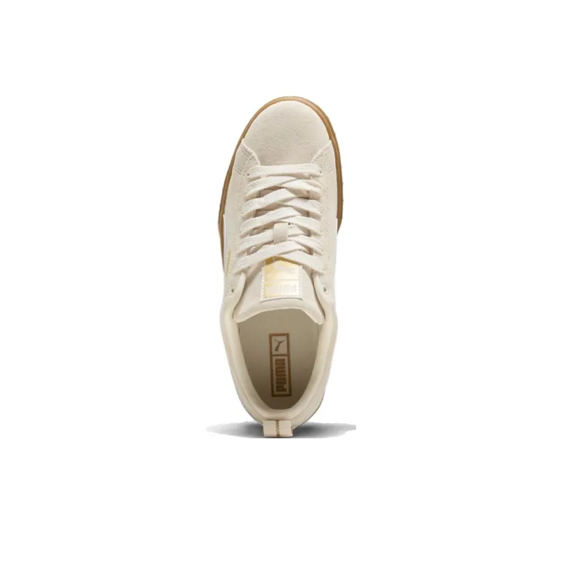 PUMA Mayze Anti Slip Wear Resistant Low Top Casual Shoes Women's Ecru-3