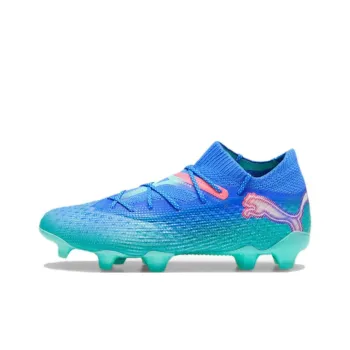 PUMA FUTURE 7 ULTIMATE Anti-Slip Wear-Resistant Soccer Shoes Women's Blue