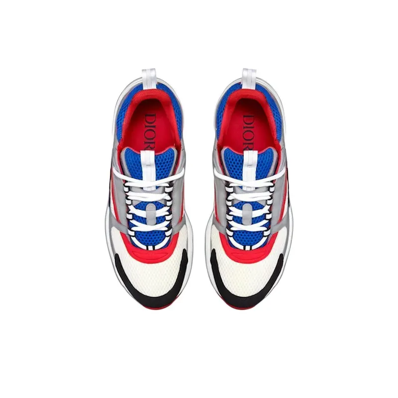DIOR B22 White Red Blue-4