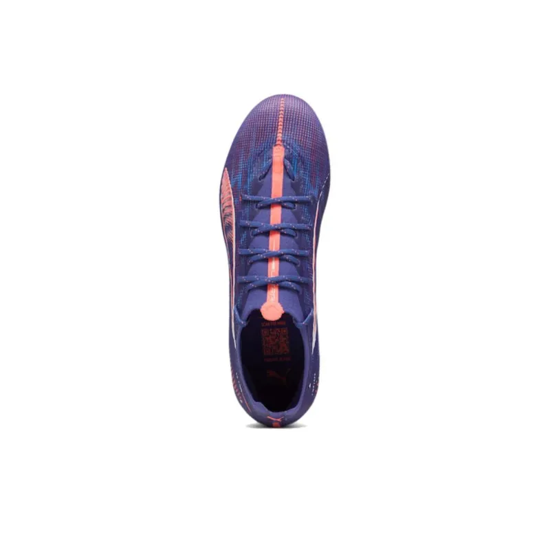 PUMA Ultra 5 AG Short Rubber Studs FG Long Rubber Studs Anti Slip Wear Resistant Soccer Shoes Men's Blue Purple-3