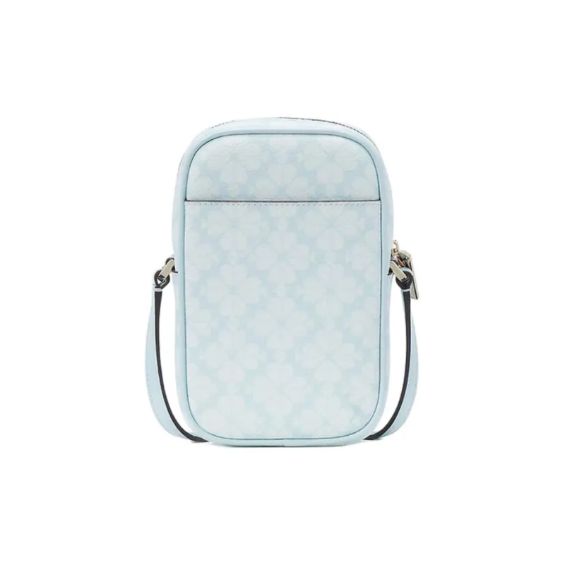 Kate Spade PVC One Shoulder Crossbody Cell Phone Pouch Women's Blue-2