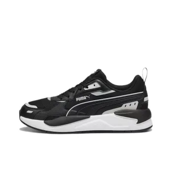 PUMA X RAY Anti Slip Wear Resistant Low Top Casual Running Shoes Unisex Black White