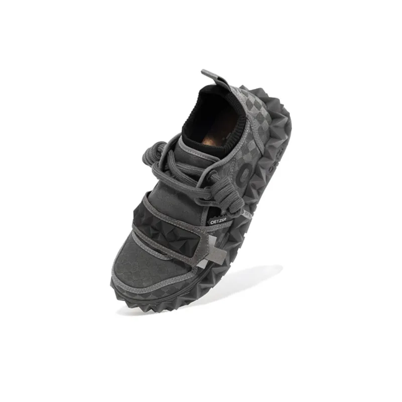 OETZI Ice Mountain Series 11 Low Top Casual Shoes Unisex Dark Gray-3