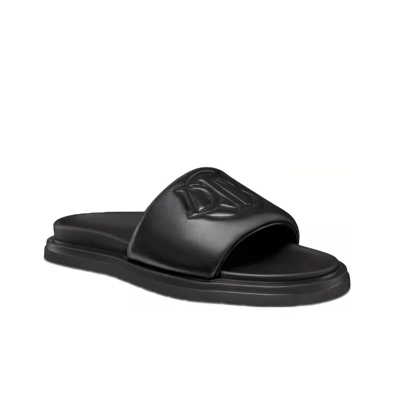 DIOR Aqua EVA Abrasion Resistant Slide Slippers Men's Black-2