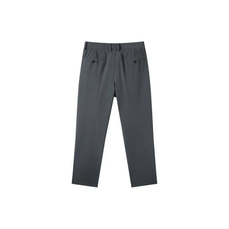 GXG Suit Trouser Men's Blue And Gray Stripes-1