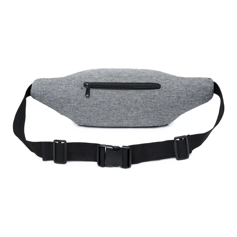 JEANSWEST Polyamide Crossbody Bag, Shoulder Bag, Backpack, Sling Bag Regular Unisex Black/Gray-8
