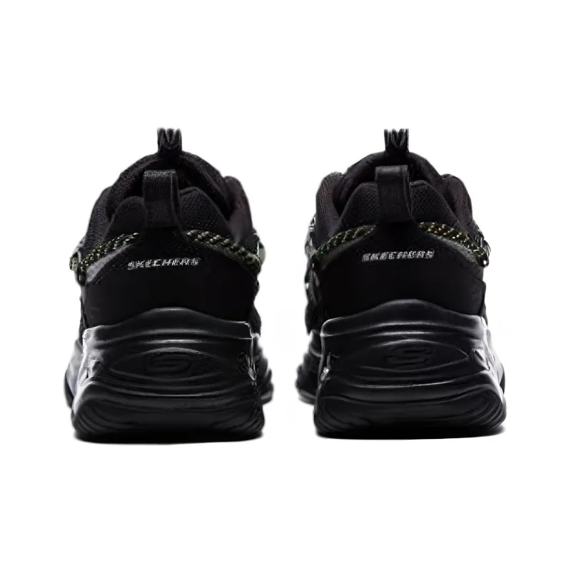 Skechers DLites 4.0 Euphoric Step 'Black Lime' Women's-3