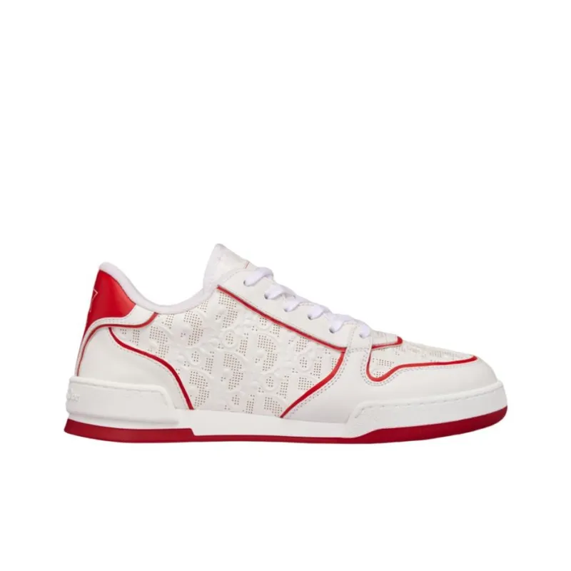 DIOR One White Sneakers Low Top Stylish Skateboarding Shoes Women's White-1