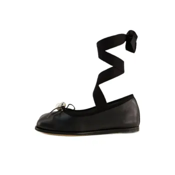 SIMONE ROCHA Heart Toe Casual Single Shoes Women's Black