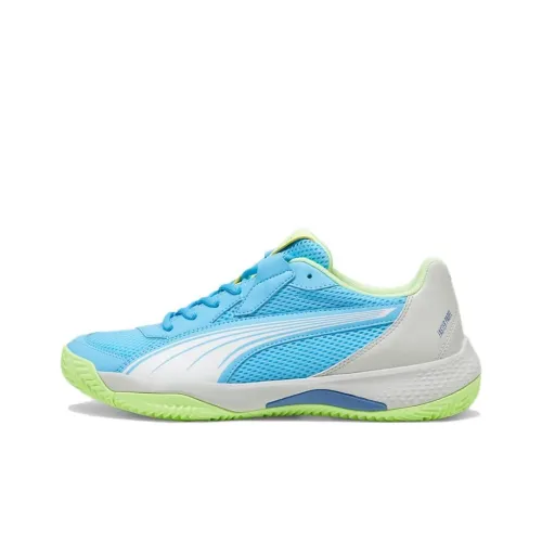 PUMA Nova Tennis Shoes Unisex Low-Top Blue/Green