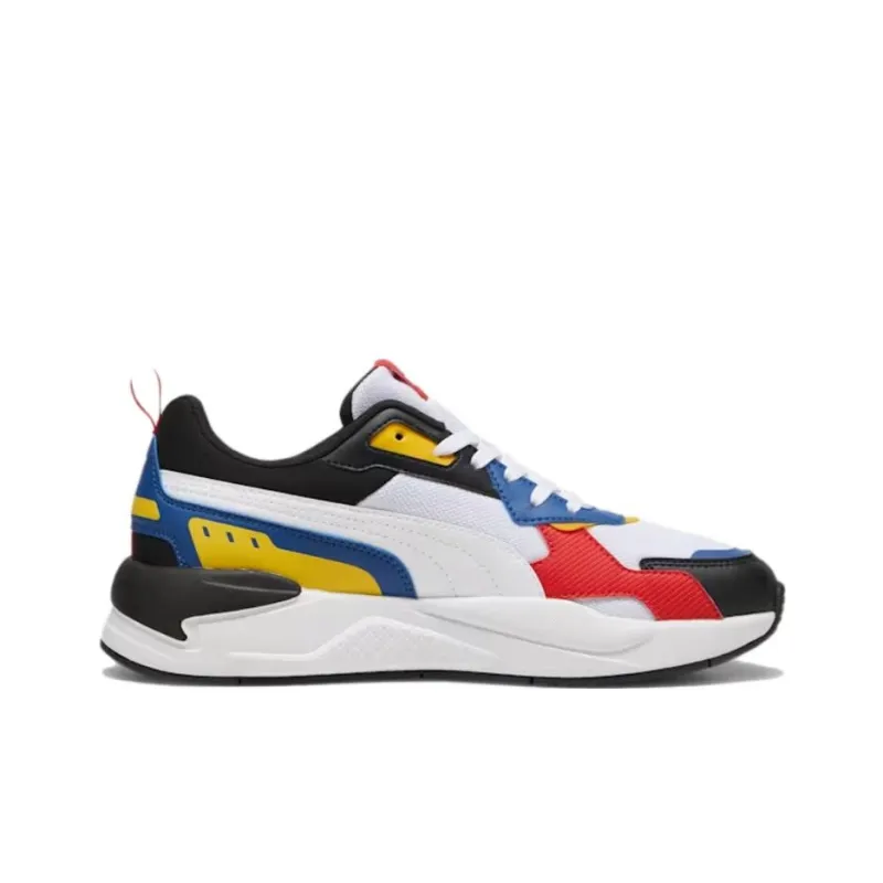 PUMA X RAY Anti Slip Wear Resistant Low Top Casual Shoes Unisex Red Black-1