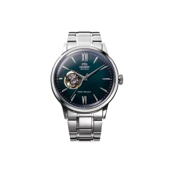 ORIENT Classic Collection Automatic/Manual Mechanical Movement Metal Strap Watch Men's Watches Green Dial