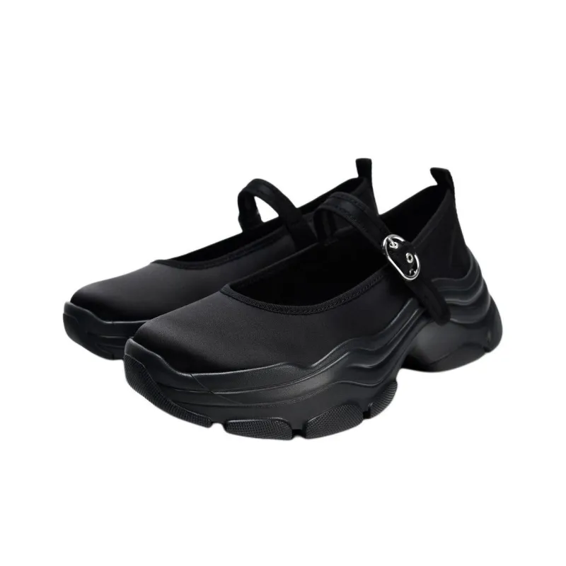 ZARA Mary Jane Shoes Women's Black-1