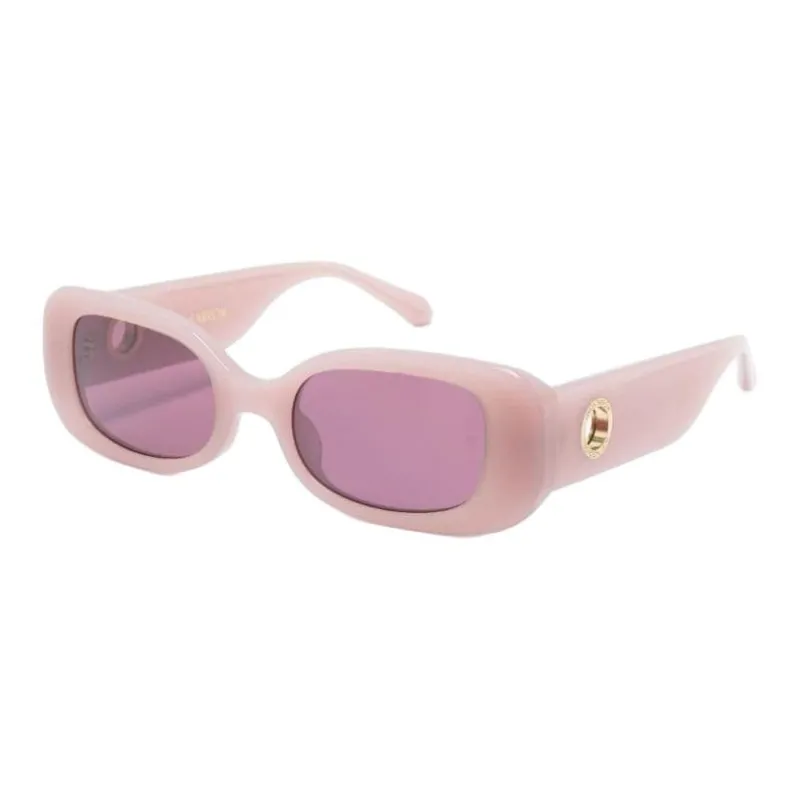 Linda Farrow Lola Rectangular Frame Sunglasses-0