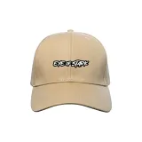 EYEOFSTARK Baseball Cap Handwritten Style Khaki