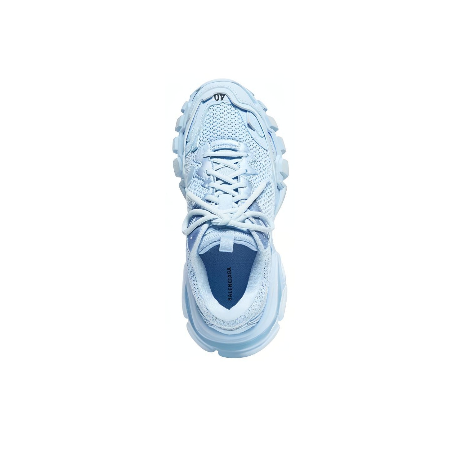 ●送料込●BALENCIAGA●WOMEN'S TRACK.3 TRAINERS IN LIGHT BLUE Balenciaga Track.3 Light Blue Women's US W 10 - POIZON
