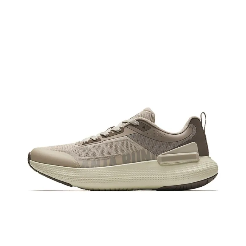 Anta Abrasion Resistant Low Top Running Shoes Men's Pine Gray-0