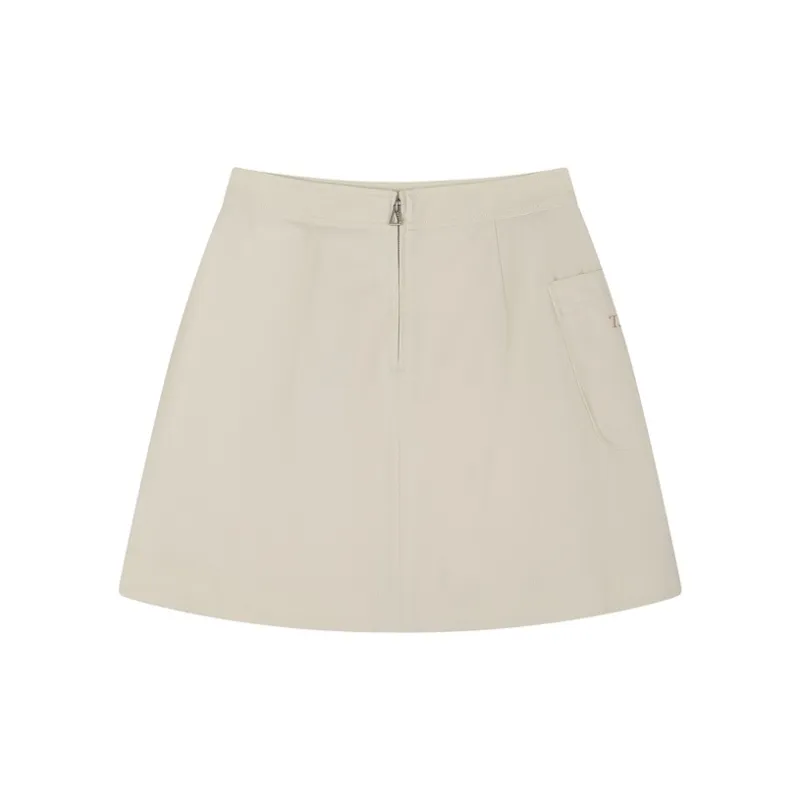 Teenie Weenie x &PACAIN Casual Short Skirts Women's Ivory-1