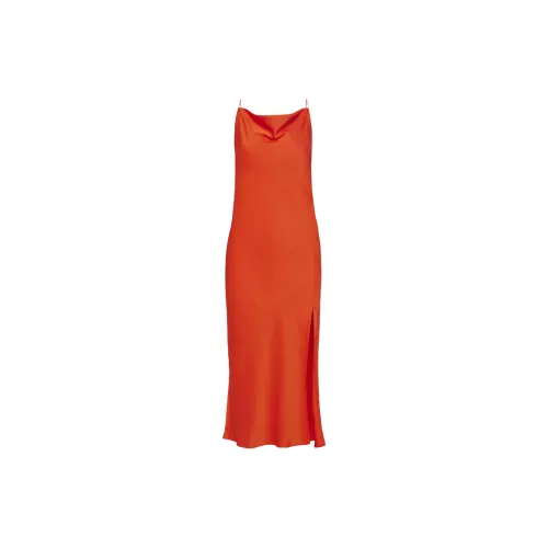 ARITZIA Slip Dresses Women's Hot Cheeky Red/Hot Red Lips