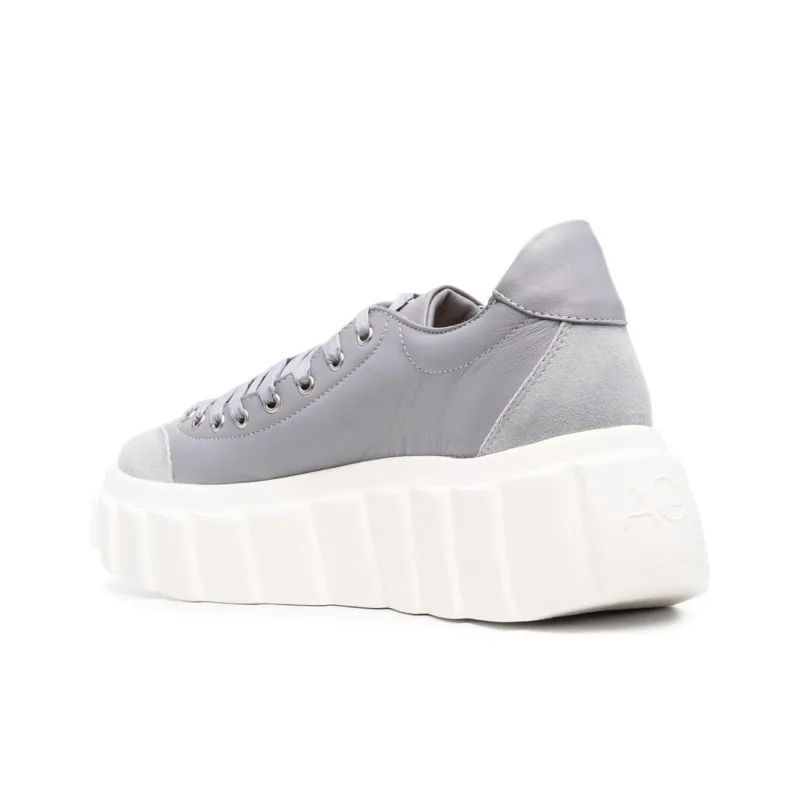 AGL Blondie Ties Leather Sneakers Women's-3