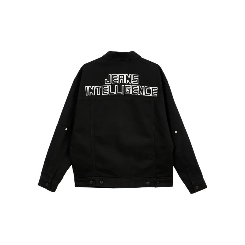 JACK&JONES Jackets Men Black Denim A15-1