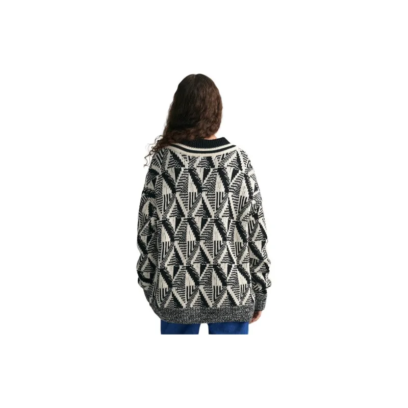 GANT Geometric pattern Jumper-0