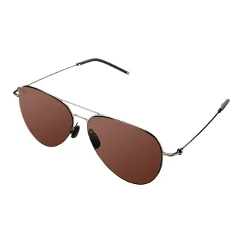 Tectop Ultra Elastic Stainless Steel Oval Sunglasses Unisex