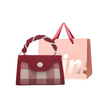 WHEELY BABY+ PU Shoulder Bag, Crossbody Bag, Handbag Regular Women's Red